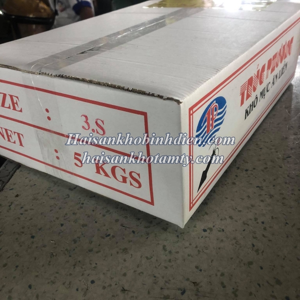Khô Mực tẩm cán size 3s 