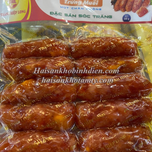 Lạp Xưởng Trứng Muối